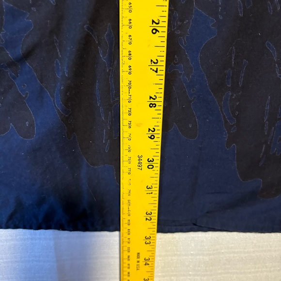 Revival circa 1992 Blue Cycle border XL 100% Cotton Short sleeve button up - Picture 8 of 10